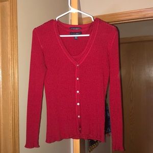 Banana Republic Cardigan and Shell